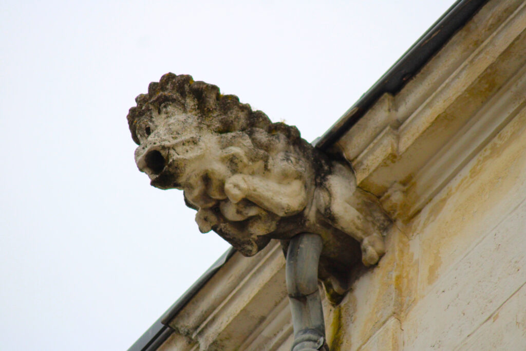 Un peu plus original, voici une gargouille hérisson et/ou crocodile. (c)nico_la_rochelle